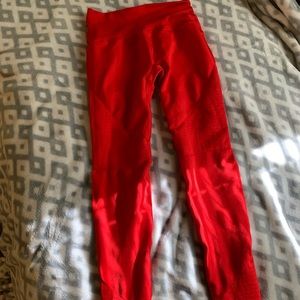 Alphalete new red leggings